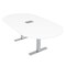 Skutchi Designs 45.25 in W, 71.5 in L, 29 in H, Engineered Wood Top, White HAR-RAC-46X72-T-ELEC-XD09 - alternate 1